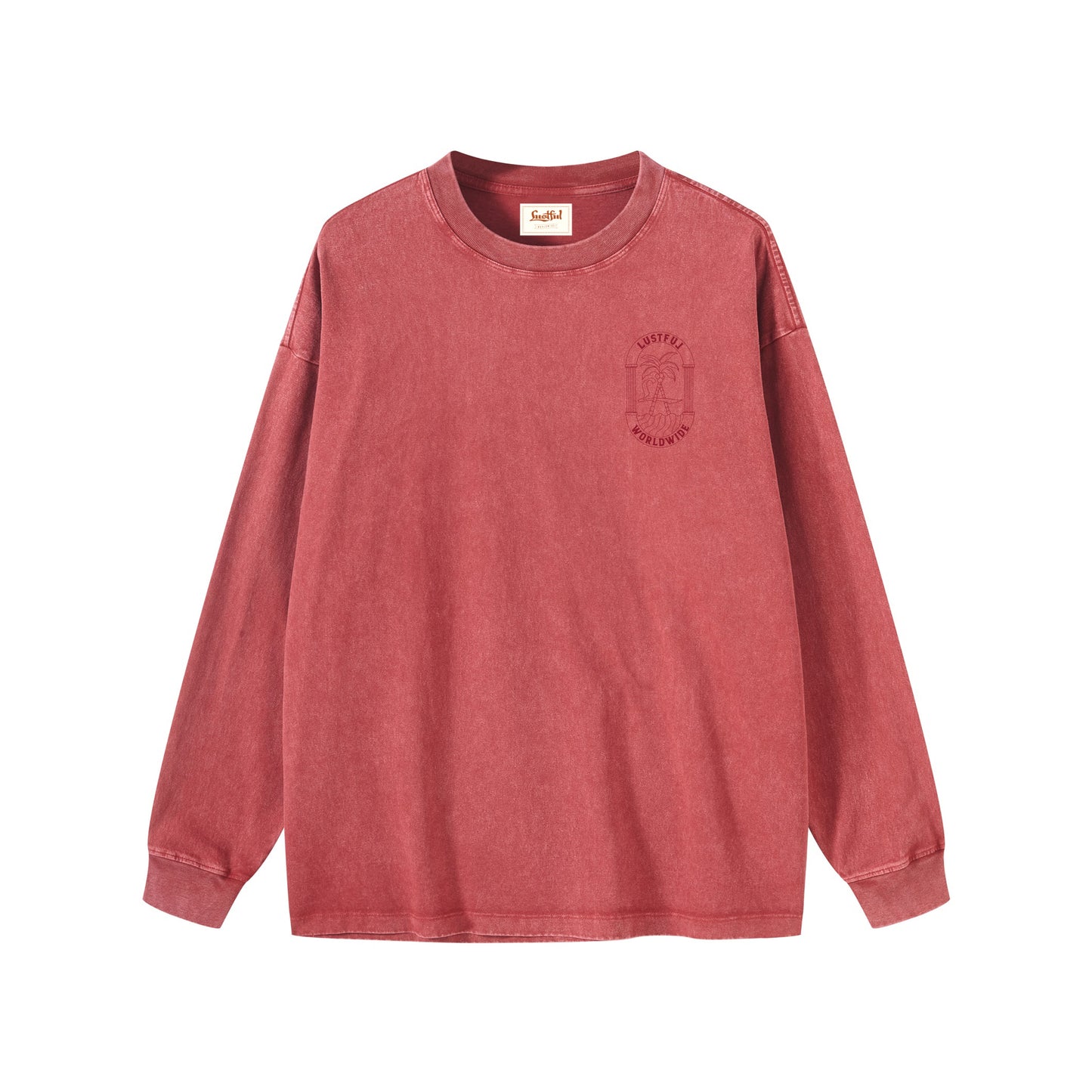 MANSION LS in washed red
