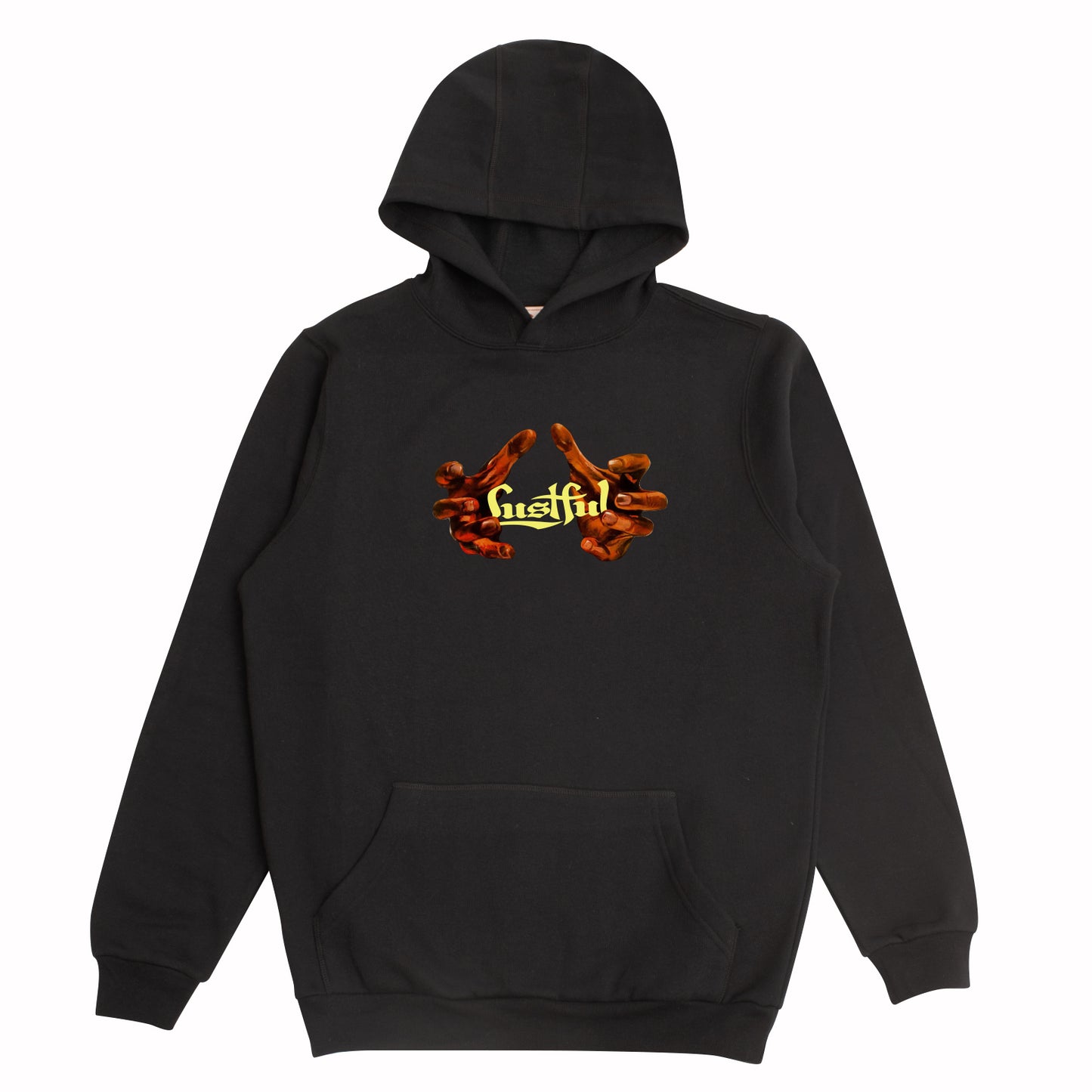 Grab hoodie in black