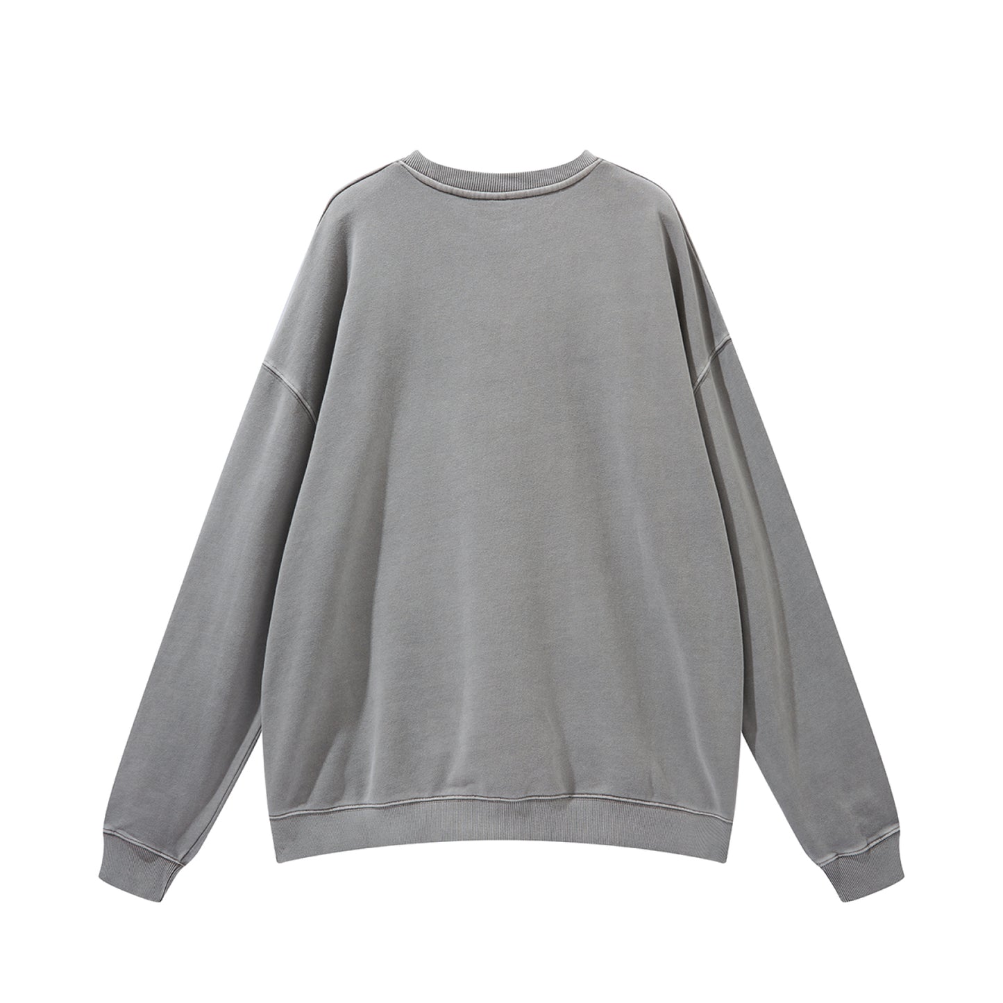 90's crewneck in washed grey