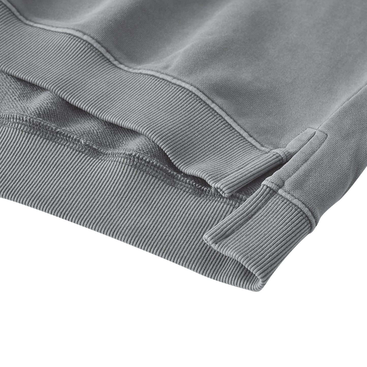 90's crewneck in washed grey