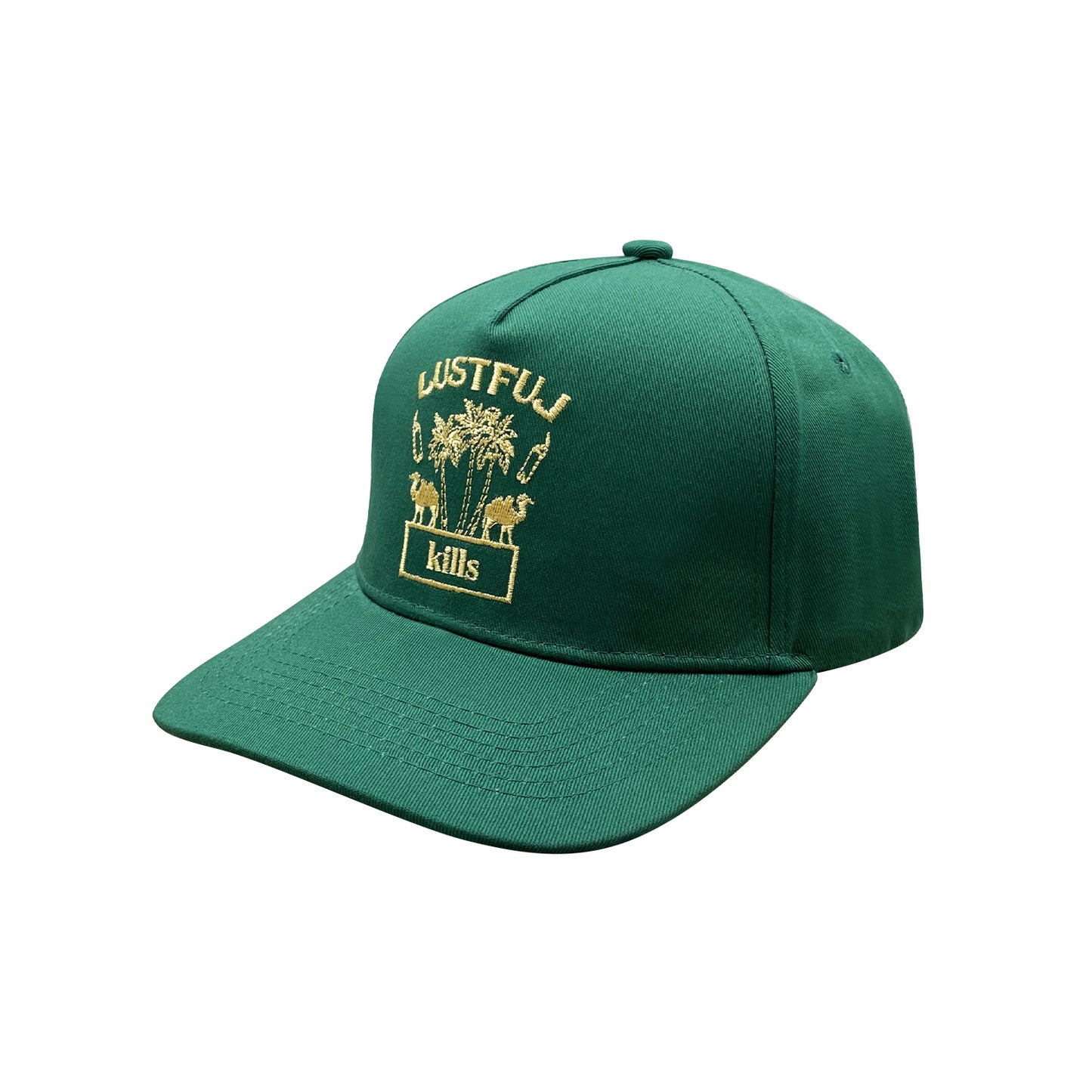 Kills snapback cap in green
