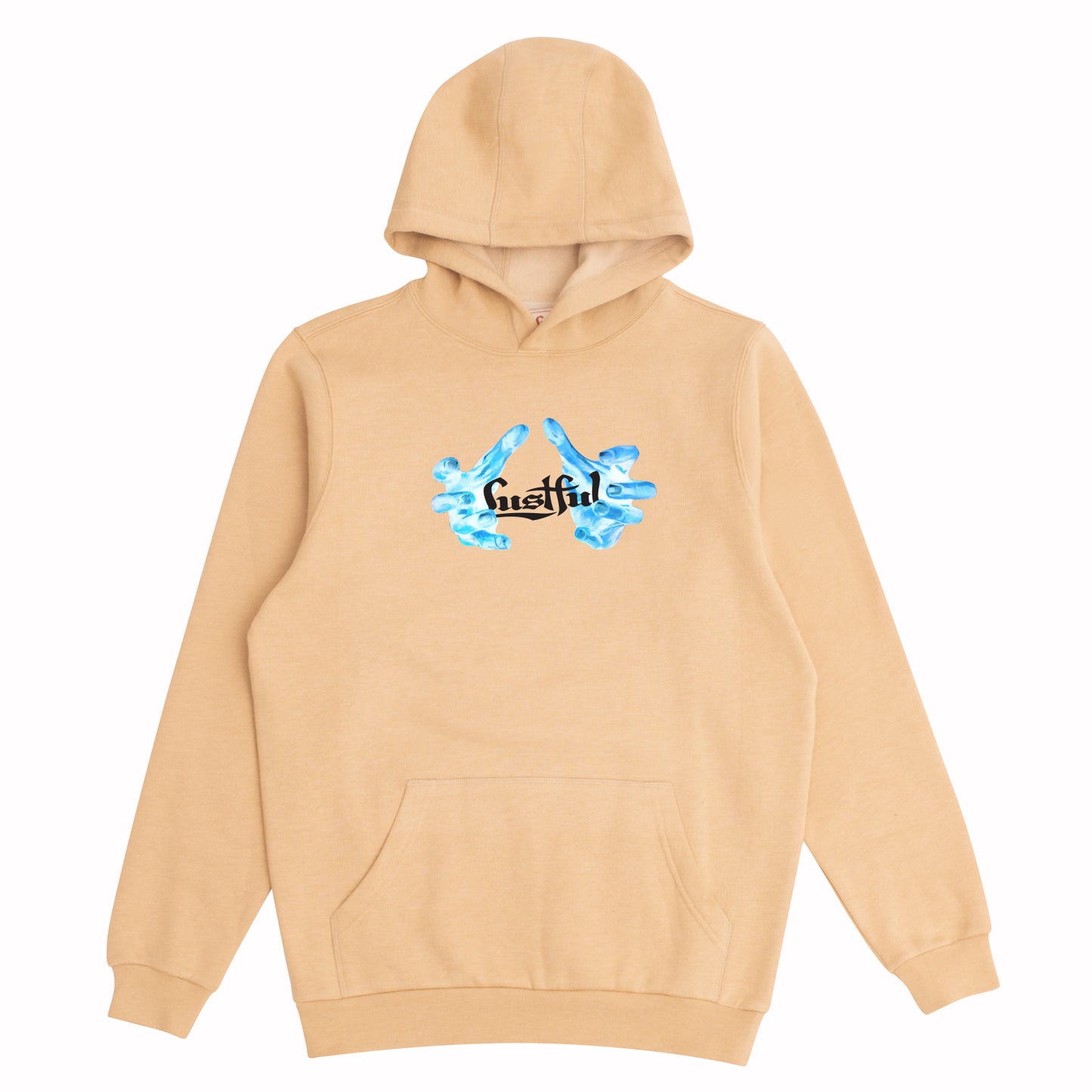 Grab hoodie in sand