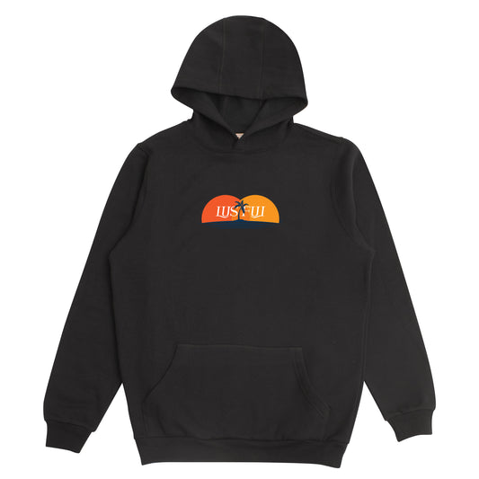 Sunrise hoodie in black