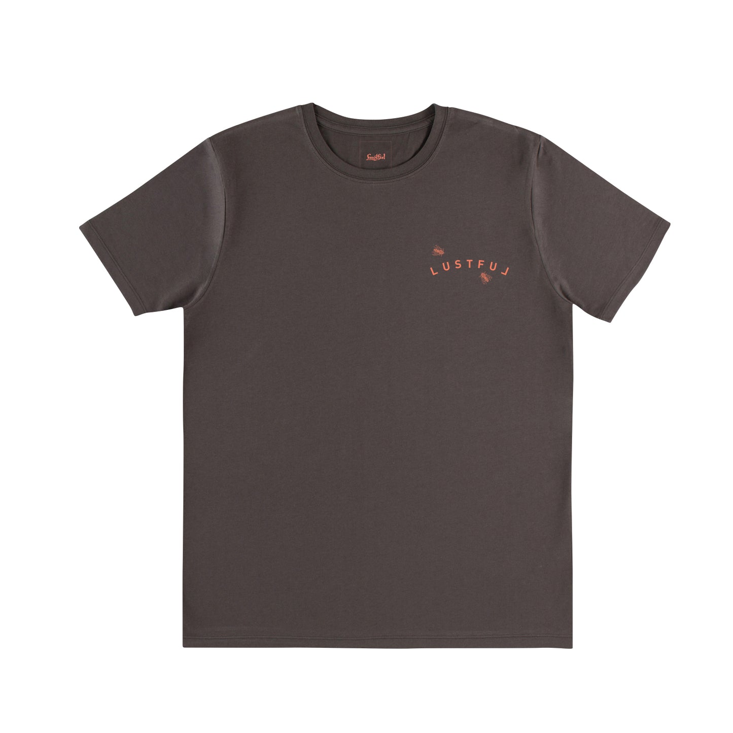 Bug t-shirt in charcoal