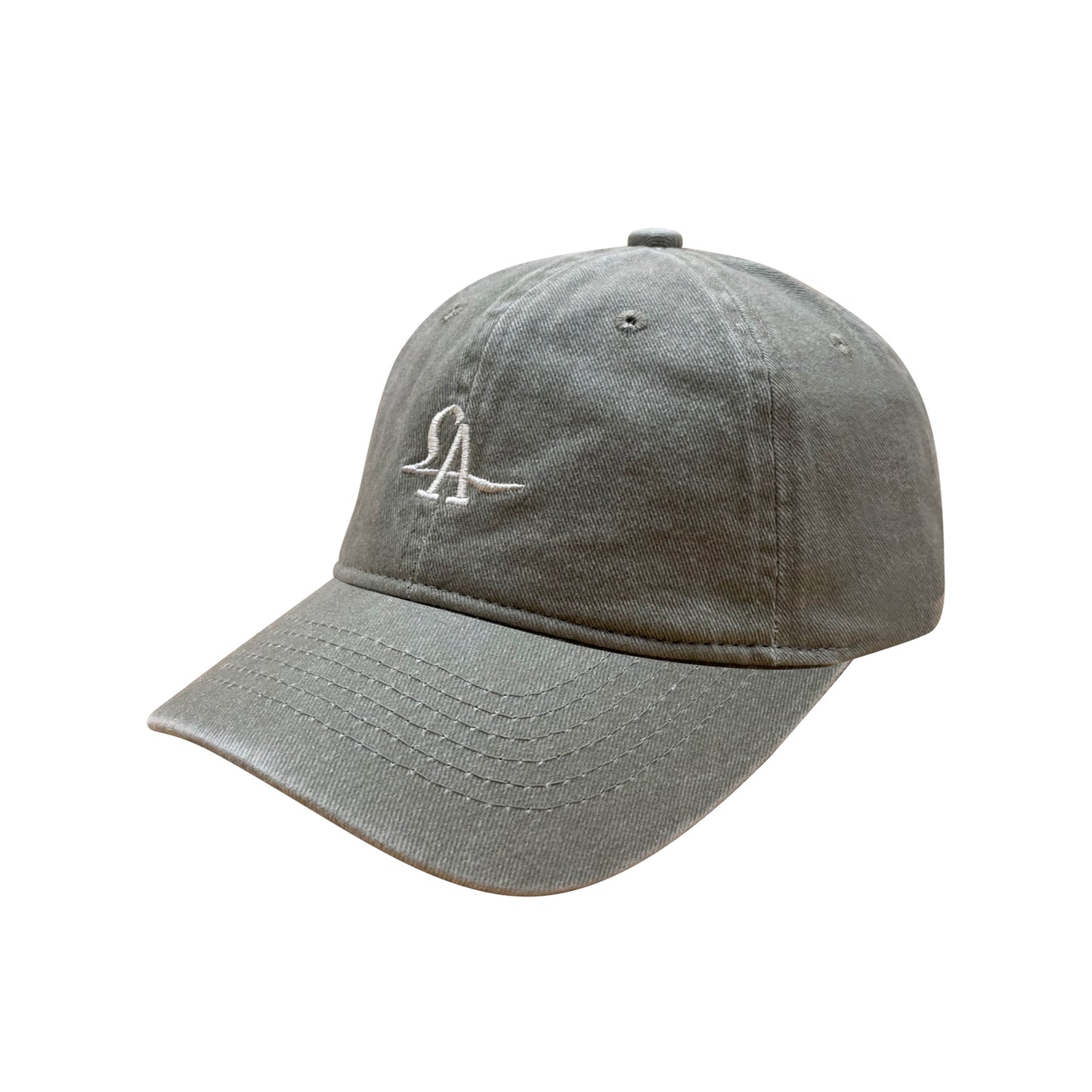 Lust Angeles cap in washed grey
