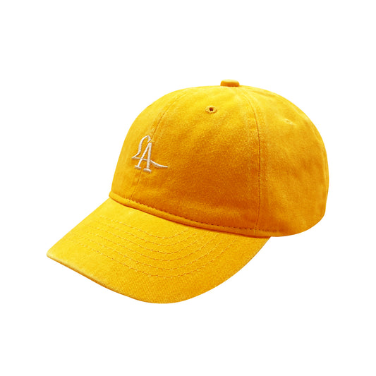 Lust Angeles cap in washed yellow