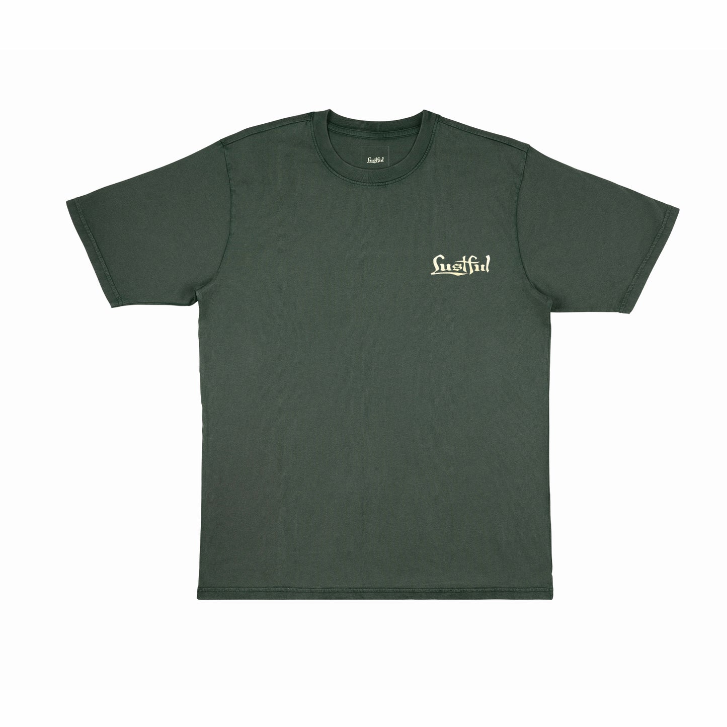 OG logo EMBroidery in aged army green