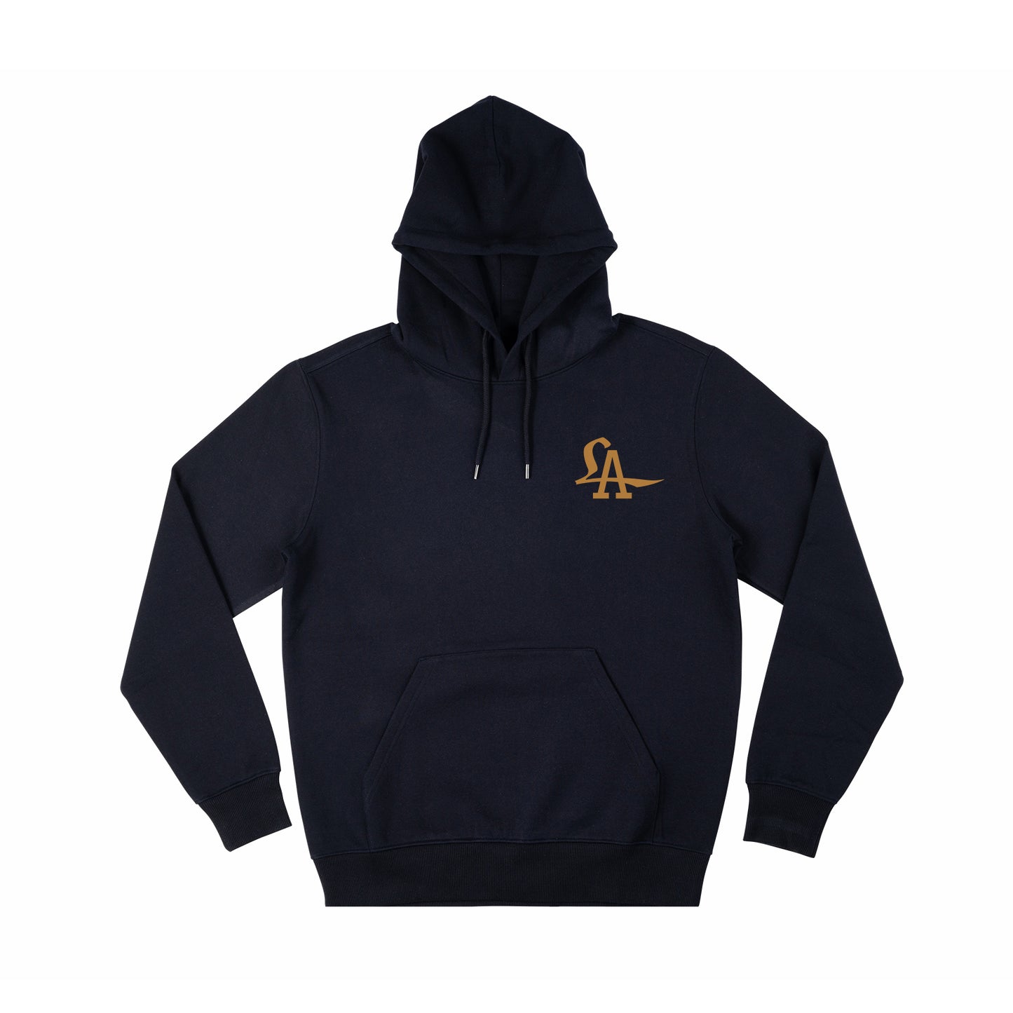 Lust Angeles logo hoodie in navy